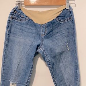 Motherhood maternity indigo blue size M jeans